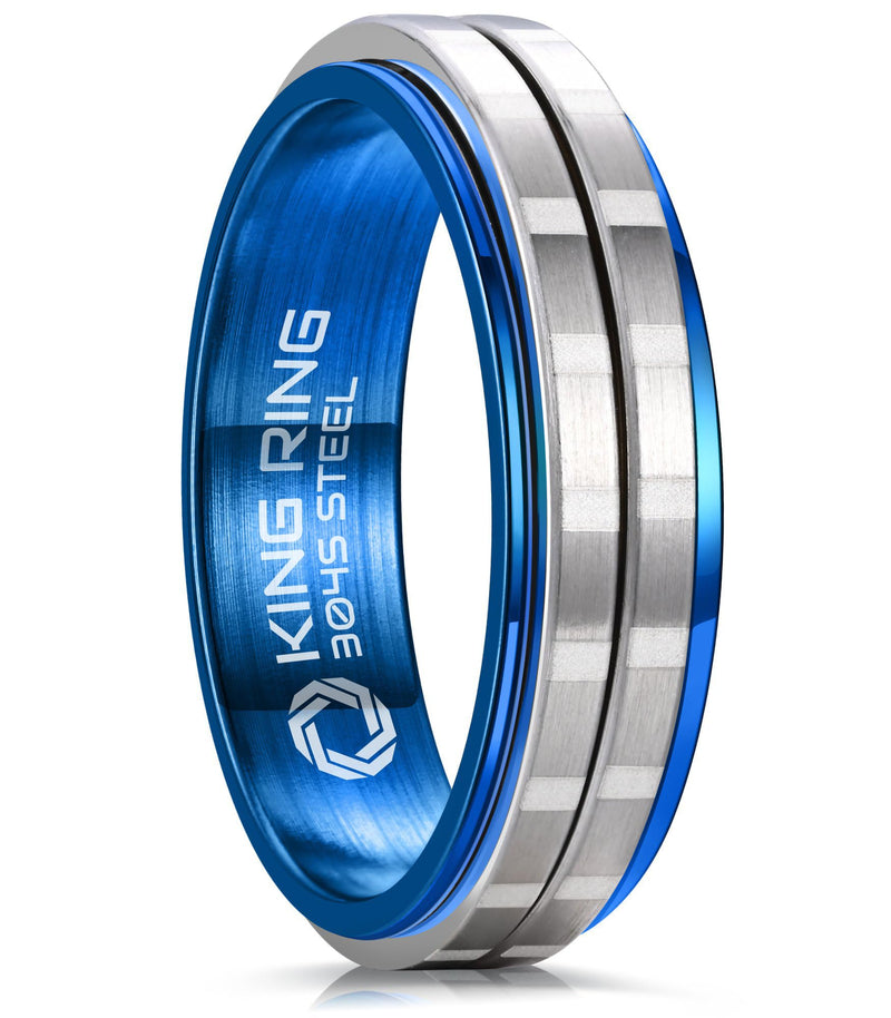 Spinning Fidget Ring for Men & Women