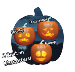 Jabberin' Jack Halloween Talking Animated Pumpkin