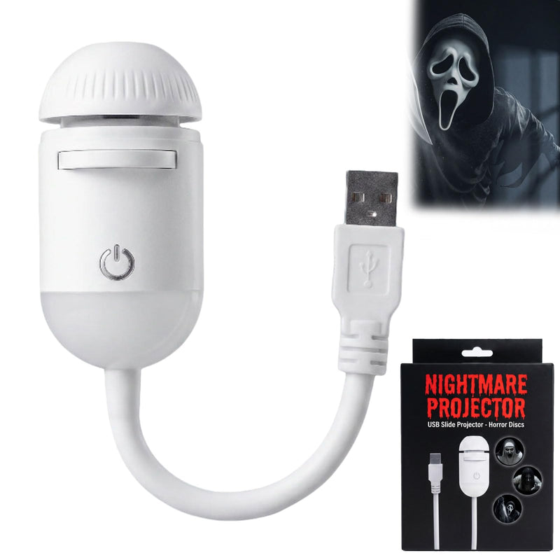 Halloween Nightmare Projector Seamless Blackout Projection，1pc