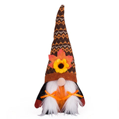 Thanksgiving Sunflower Gnome Decoration for Windows