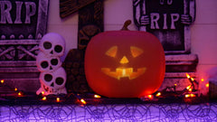 Jabberin' Jack Halloween Talking Animated Pumpkin