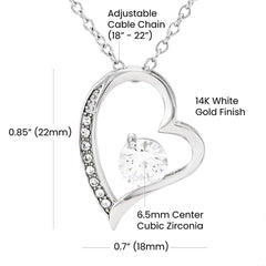 Ma Belle Petite Amie - Collier Amour Éternel